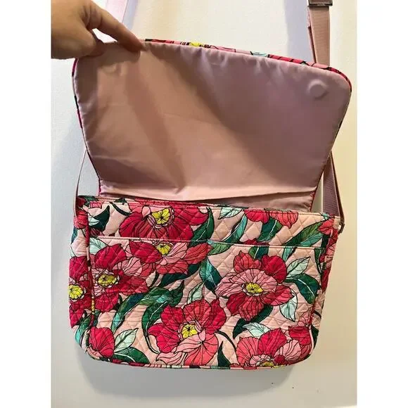 Vera Bradley Messenger Bag vintage floral - Picture 3 of 7